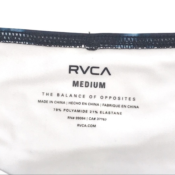 🆕 RVCA Misty Flora Bikini Bottoms M - Picture 5 of 7
